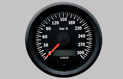 Vision Speedometer 300 Km-h